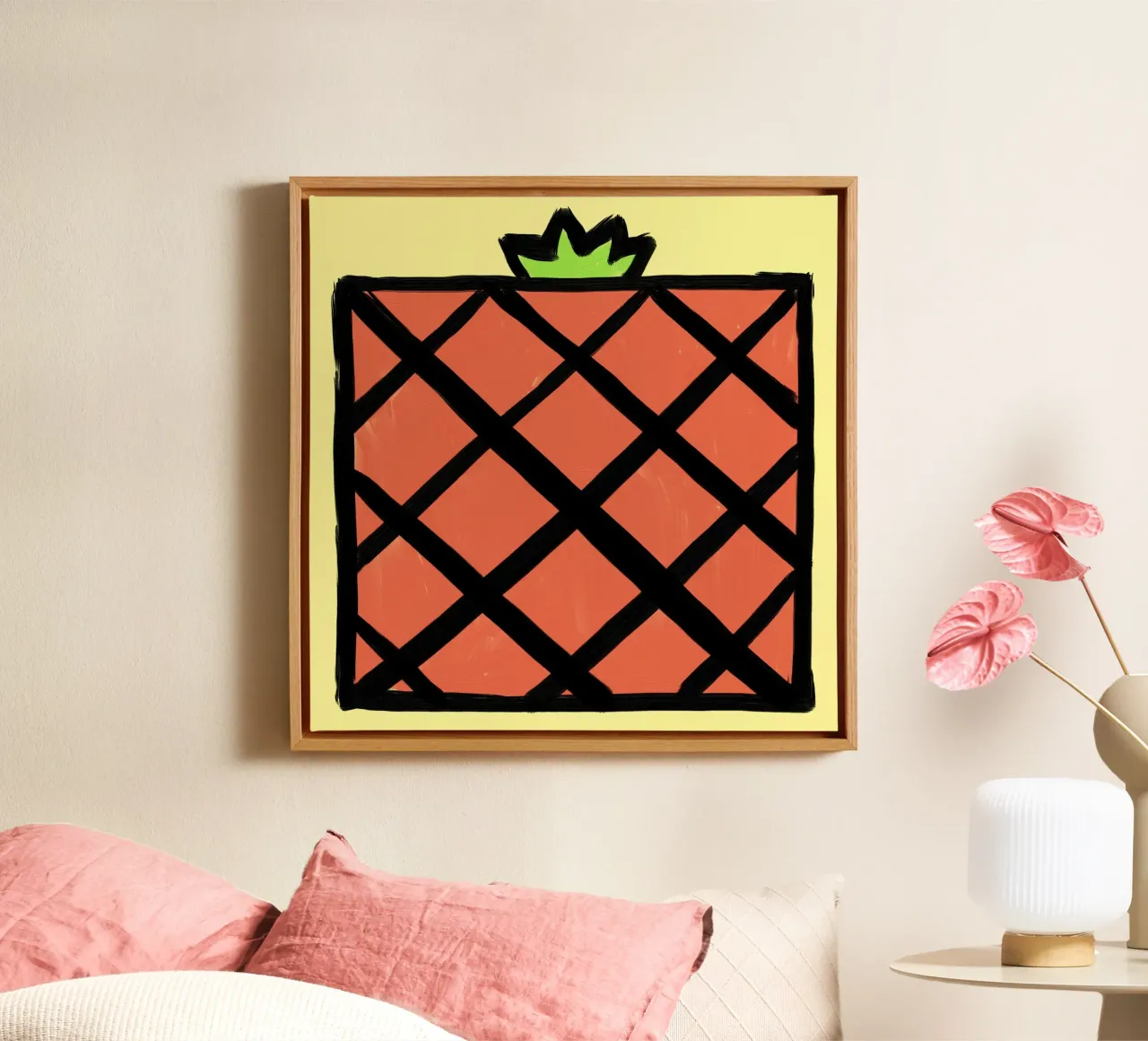 Ananas tela da Johannes Lott Illustration