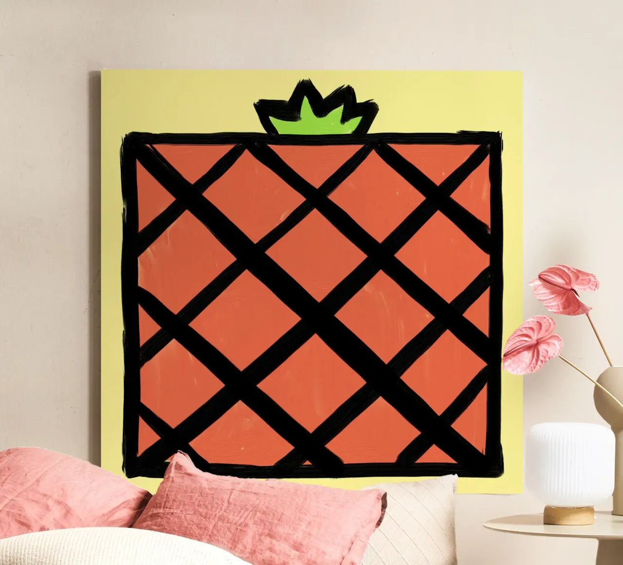 Ananas tela da Johannes Lott Illustration