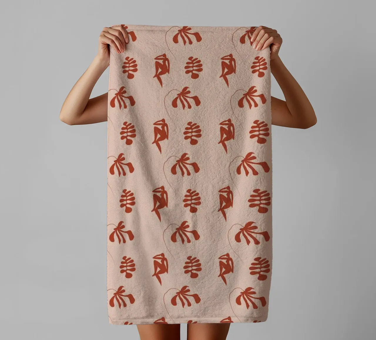 Pattern Love No 145 asciugamano da bagno da treechild