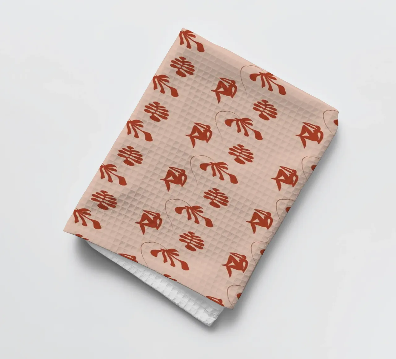 Pattern Love No 145 theedoek van treechild