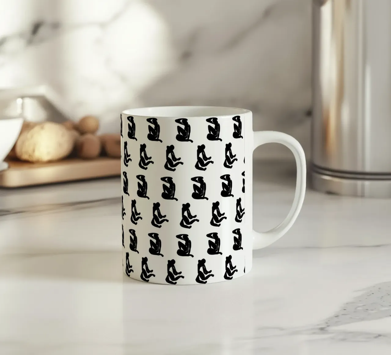 Pattern Love No 150 tazza in ceramica da treechild