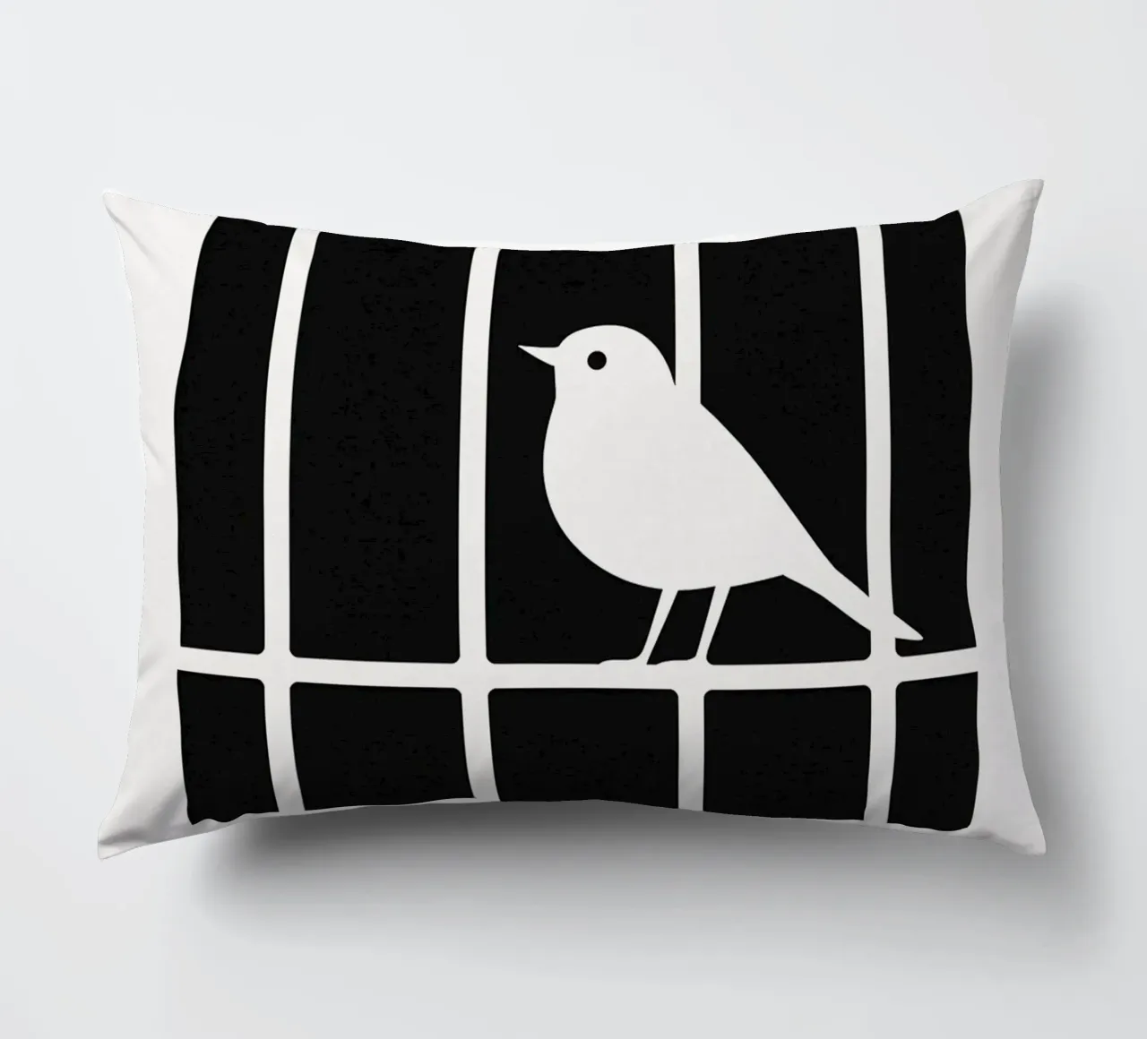 Birdman Of Alcatraz Print cuscino da MoviesArt