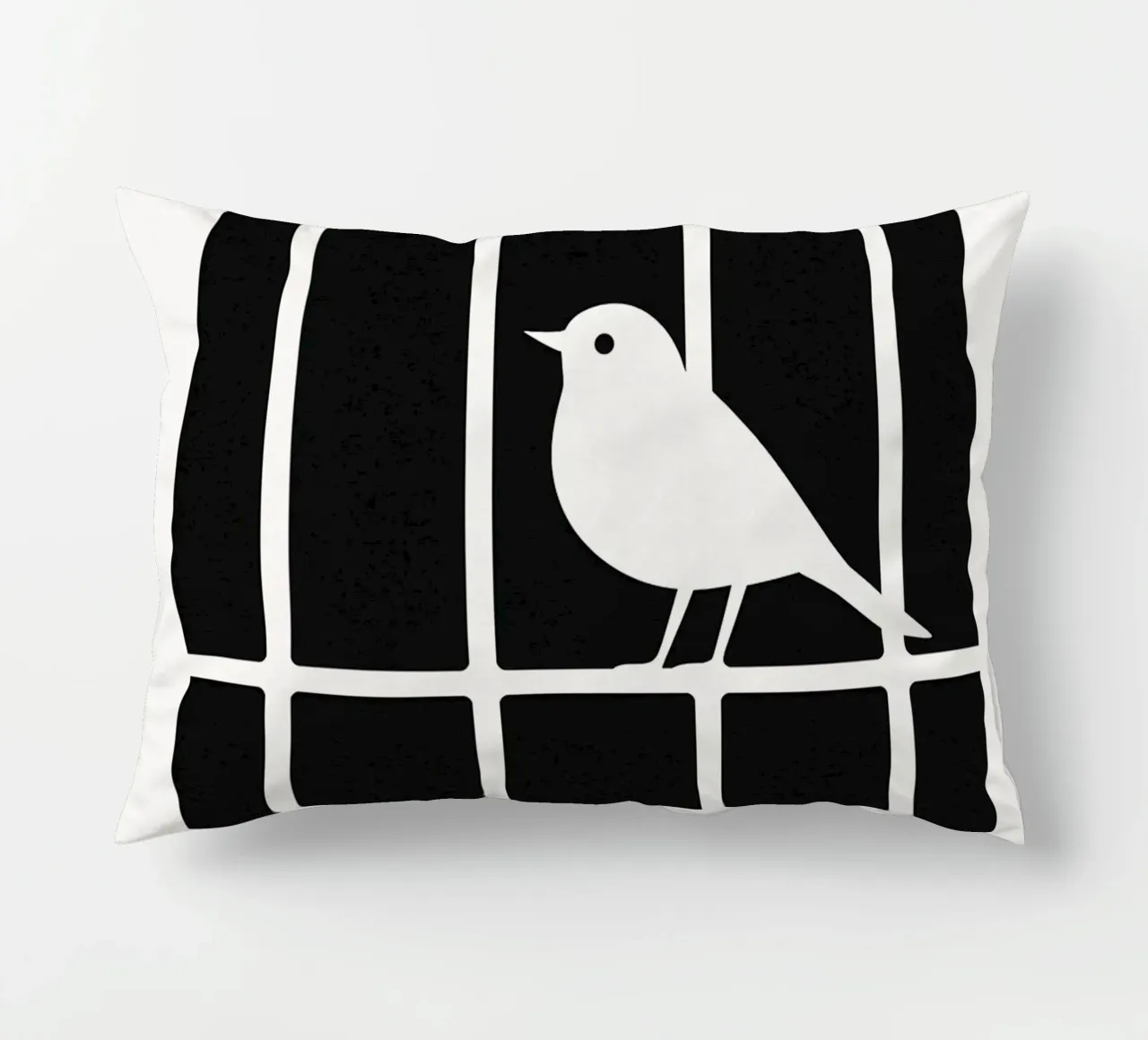 Birdman Of Alcatraz Print cuscino da MoviesArt