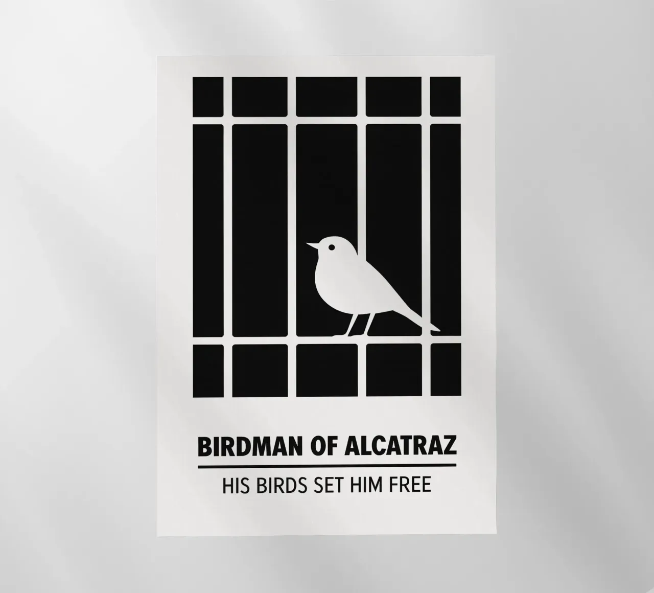Birdman Of Alcatraz Print pellicola backlit da MoviesArt
