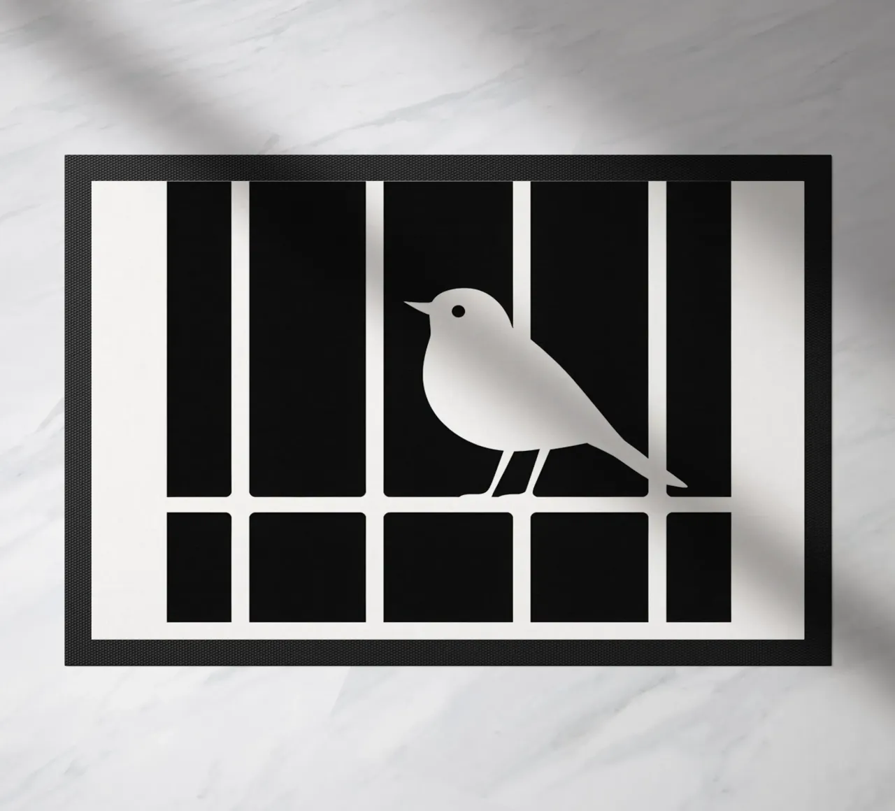 Birdman Of Alcatraz Print zerbino da MoviesArt