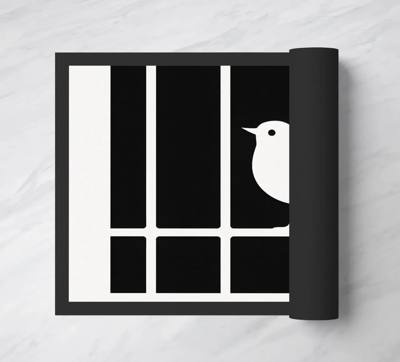 Birdman Of Alcatraz Print zerbino da MoviesArt