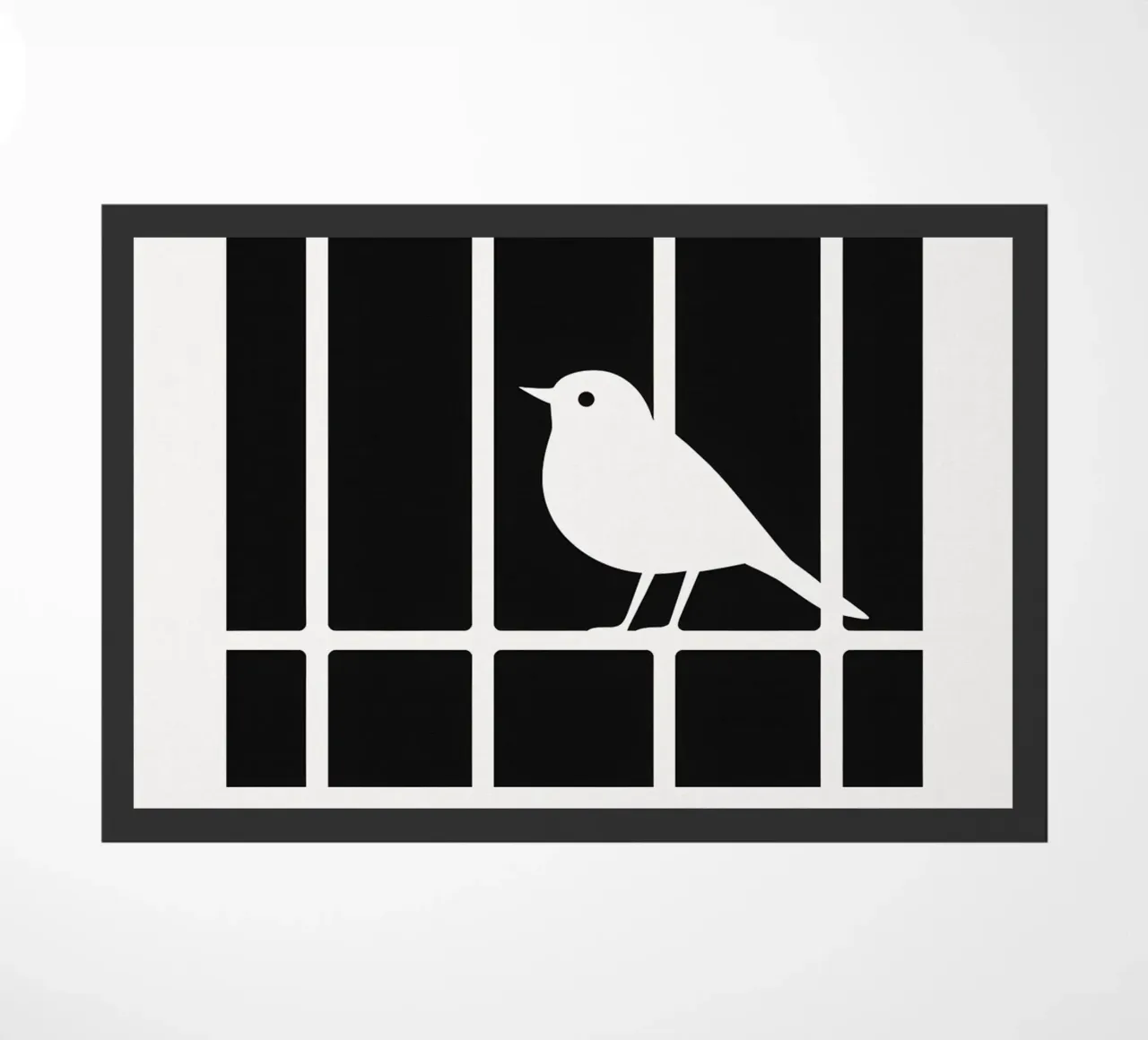 Birdman Of Alcatraz Print zerbino da MoviesArt