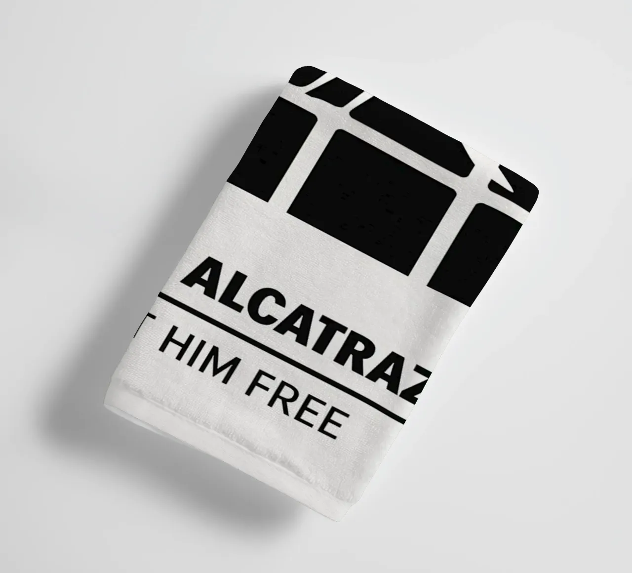 Birdman Of Alcatraz Print asciugamano da bagno da MoviesArt