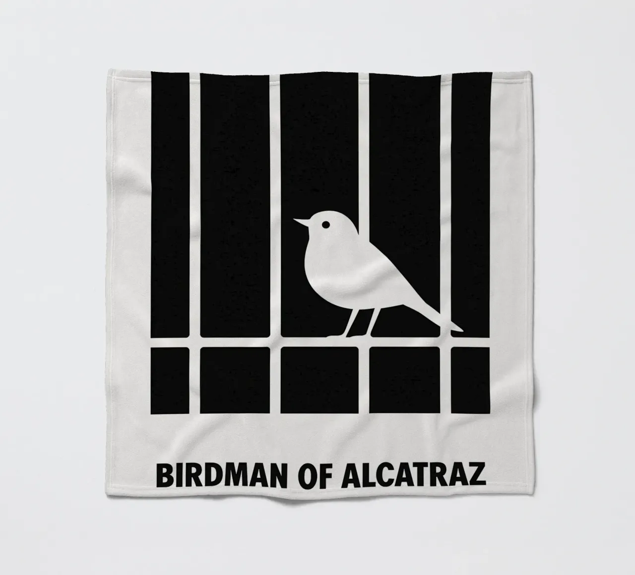 Birdman Of Alcatraz Print coperta in pile da MoviesArt