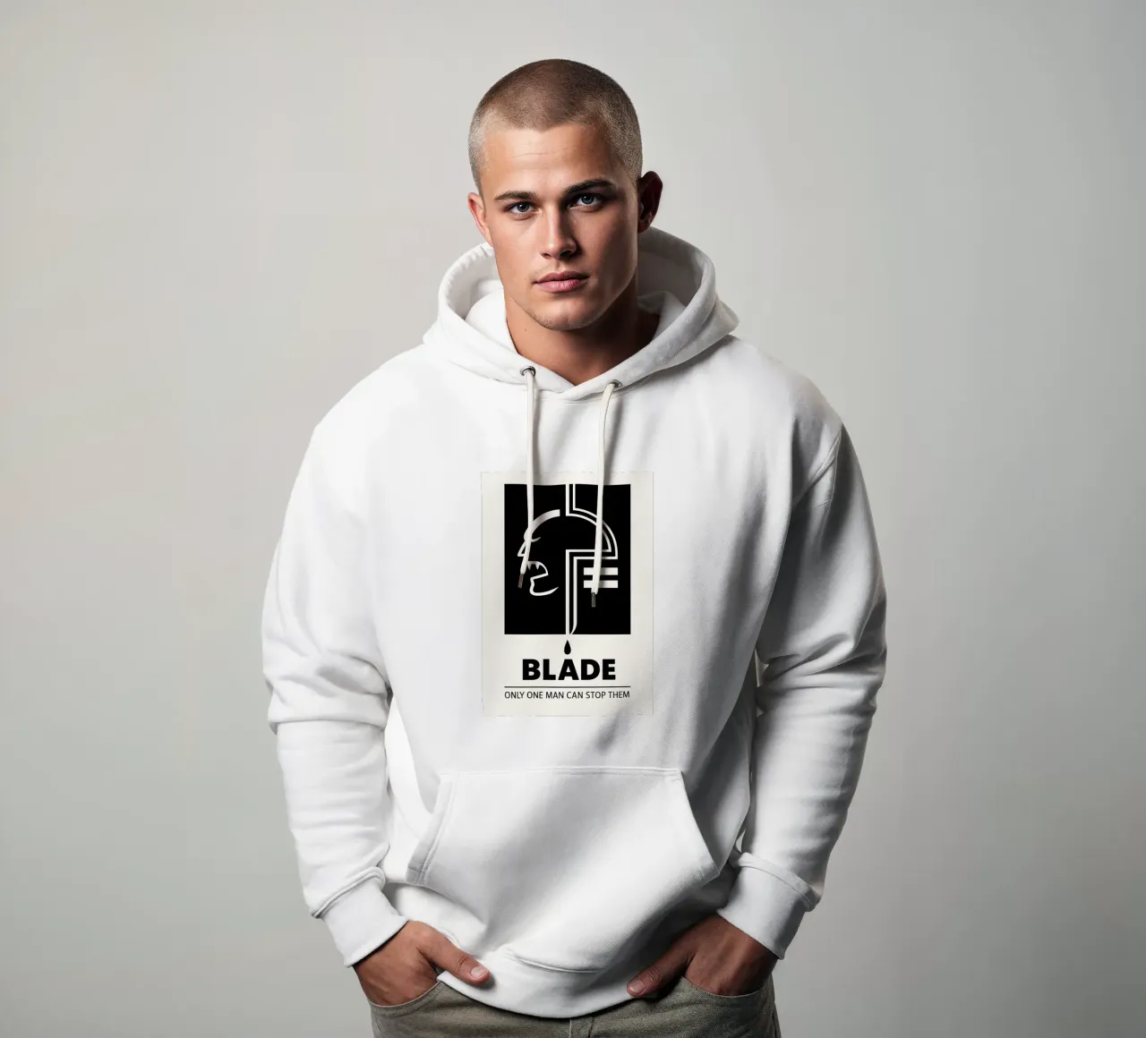 Blade Print felpa con cappuccio da MoviesArt