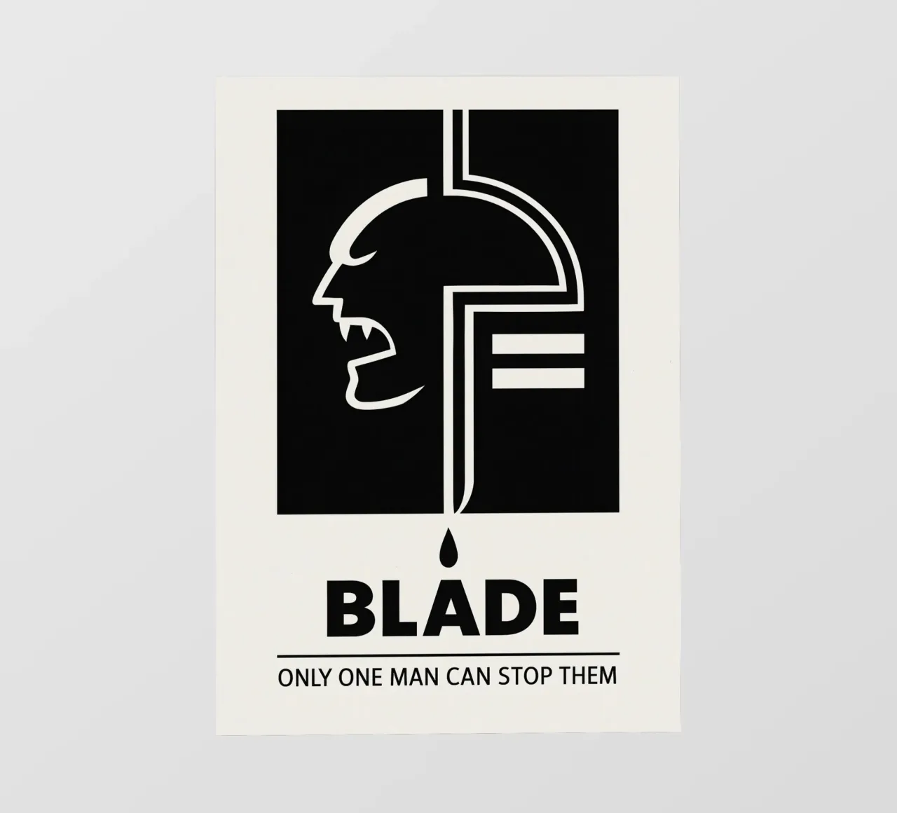 Blade Print pellicola backlit da MoviesArt