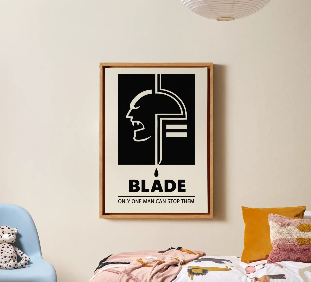 Blade Print tela con Cornice a cassetta da MoviesArt