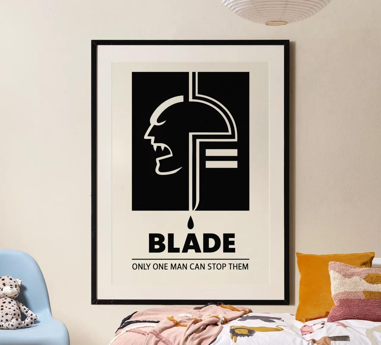Blade Print poster da MoviesArt
