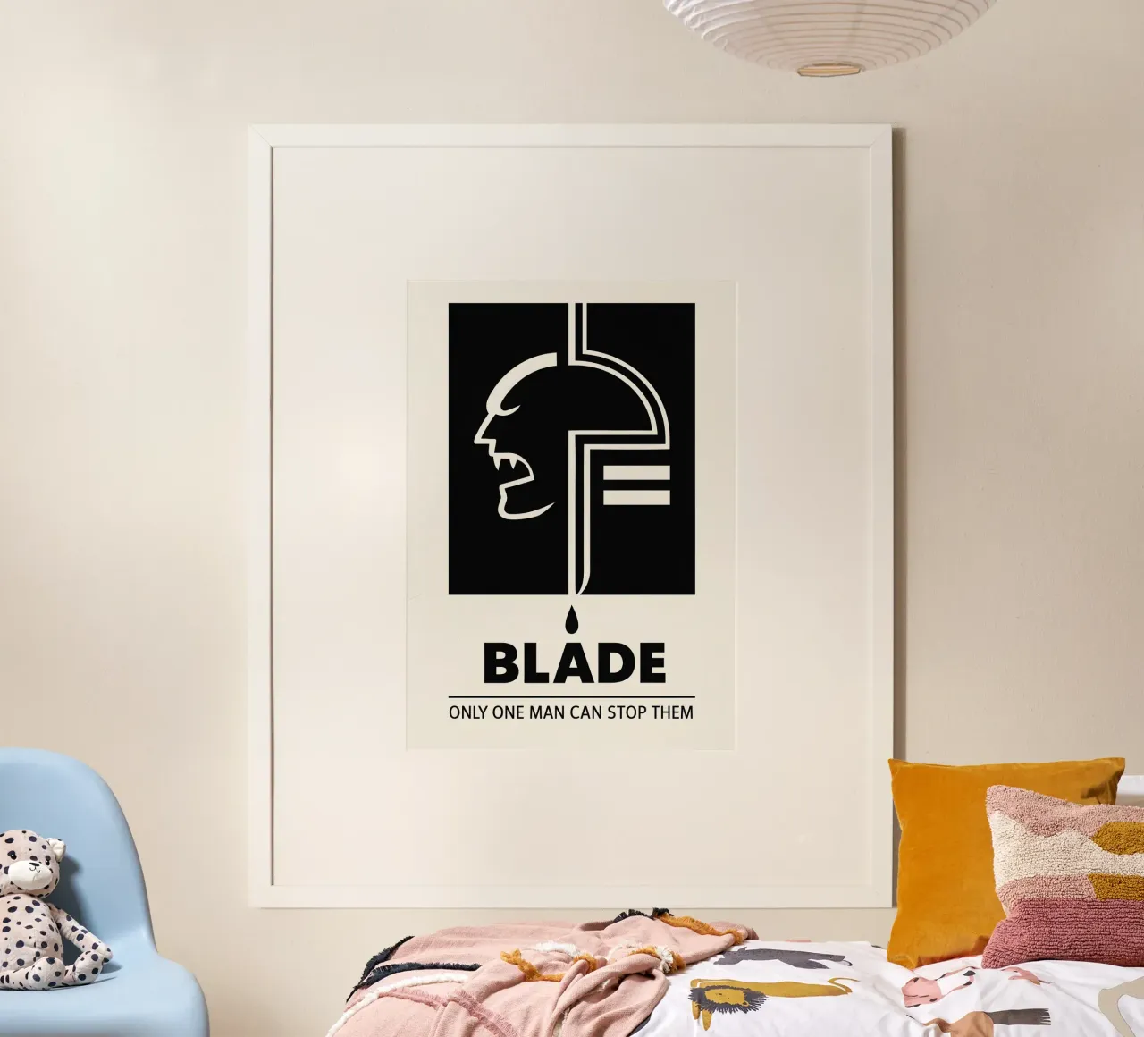 Blade Print poster da MoviesArt