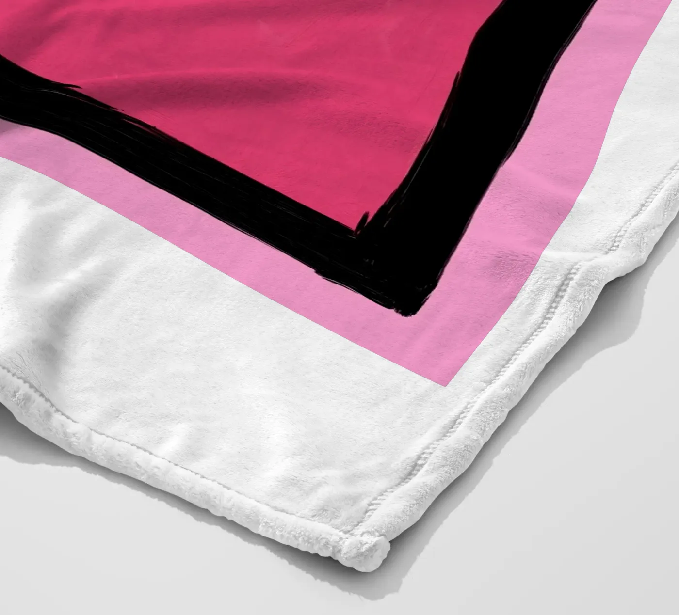 Apple fleece blanket by Johannes Lott Illustration