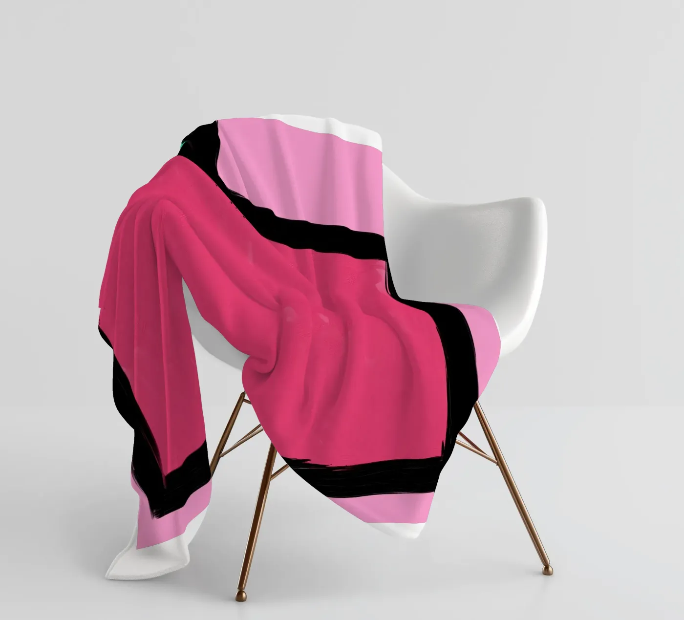 Apple fleece blanket by Johannes Lott Illustration