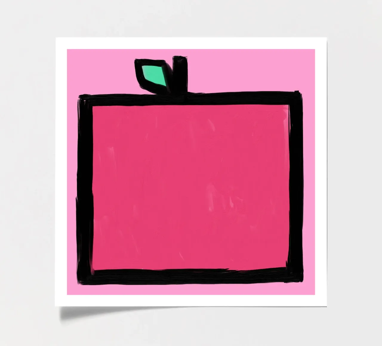 Apple sticker sheet by Johannes Lott Illustration