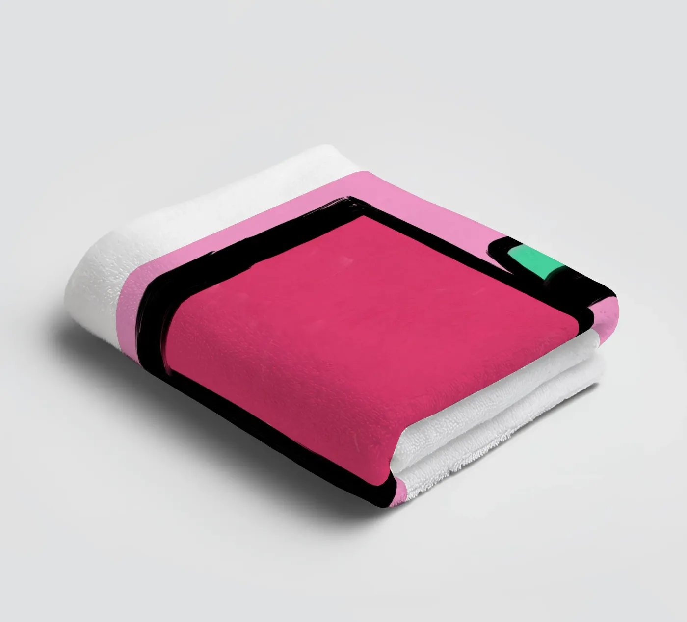 Apple towel by Johannes Lott Illustration