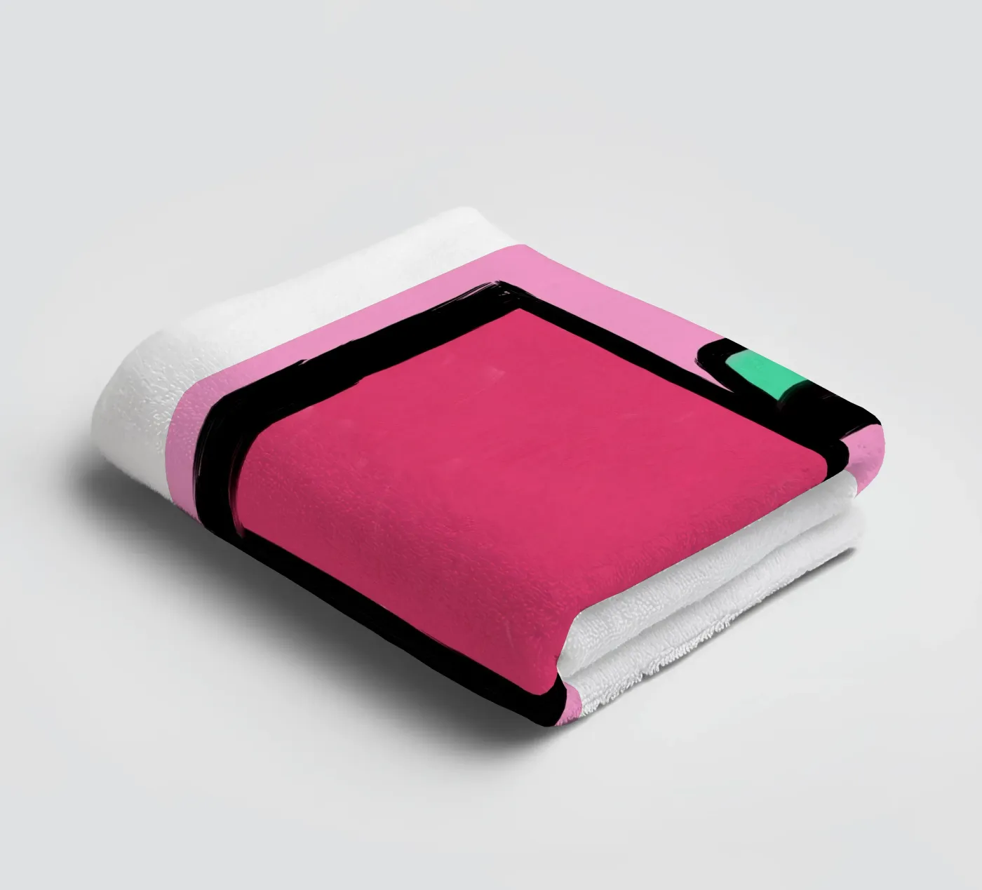 Apple towel by Johannes Lott Illustration