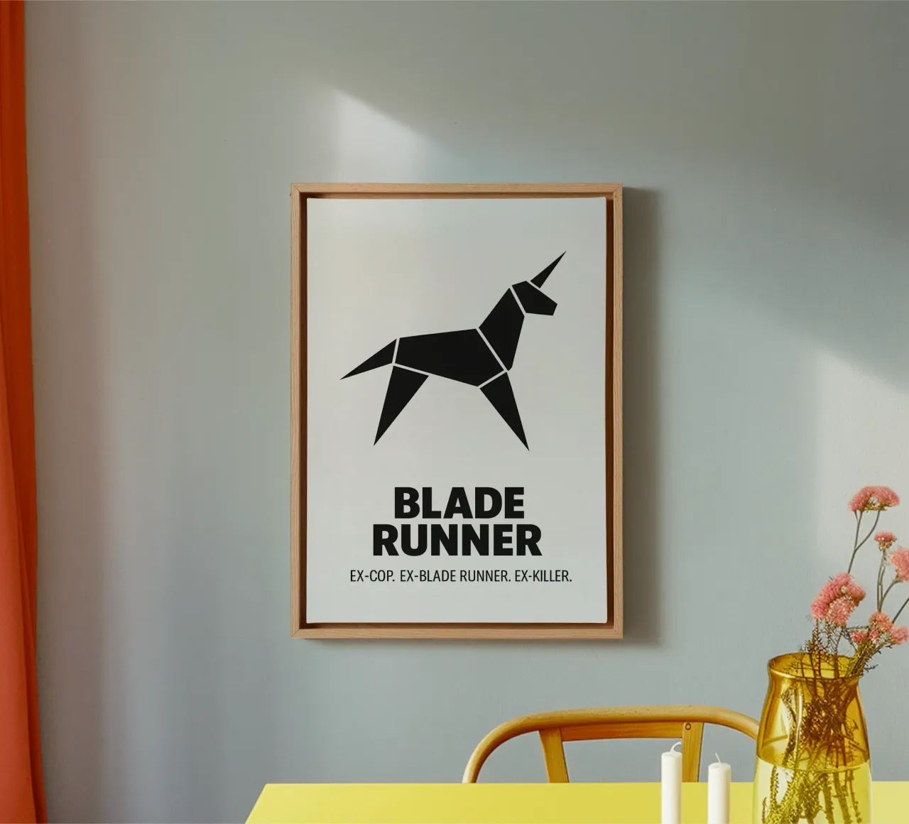 Blade Runner Print tela con Cornice a cassetta da MoviesArt