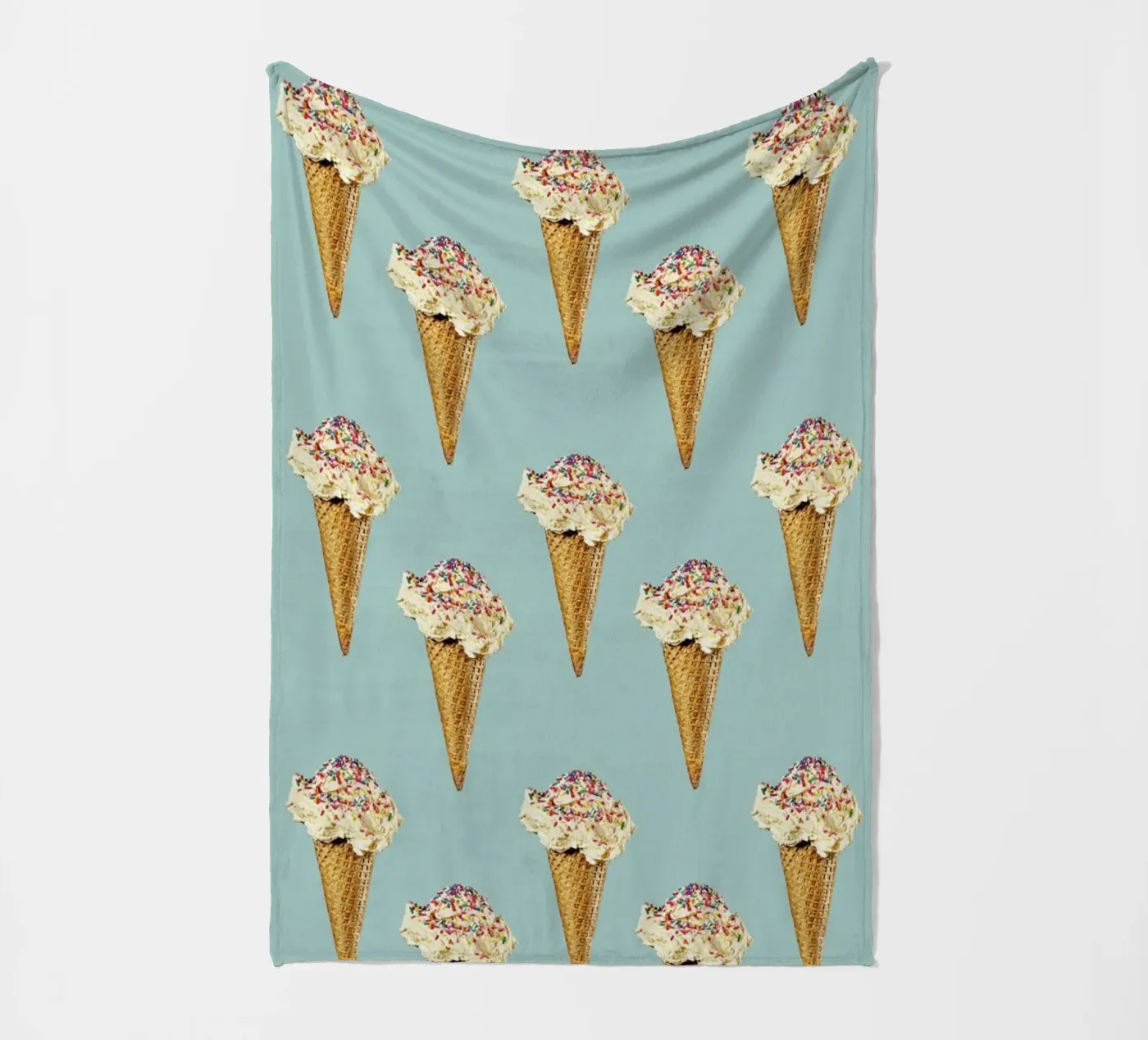 Icecream Fleecedecke von neon* fotografie