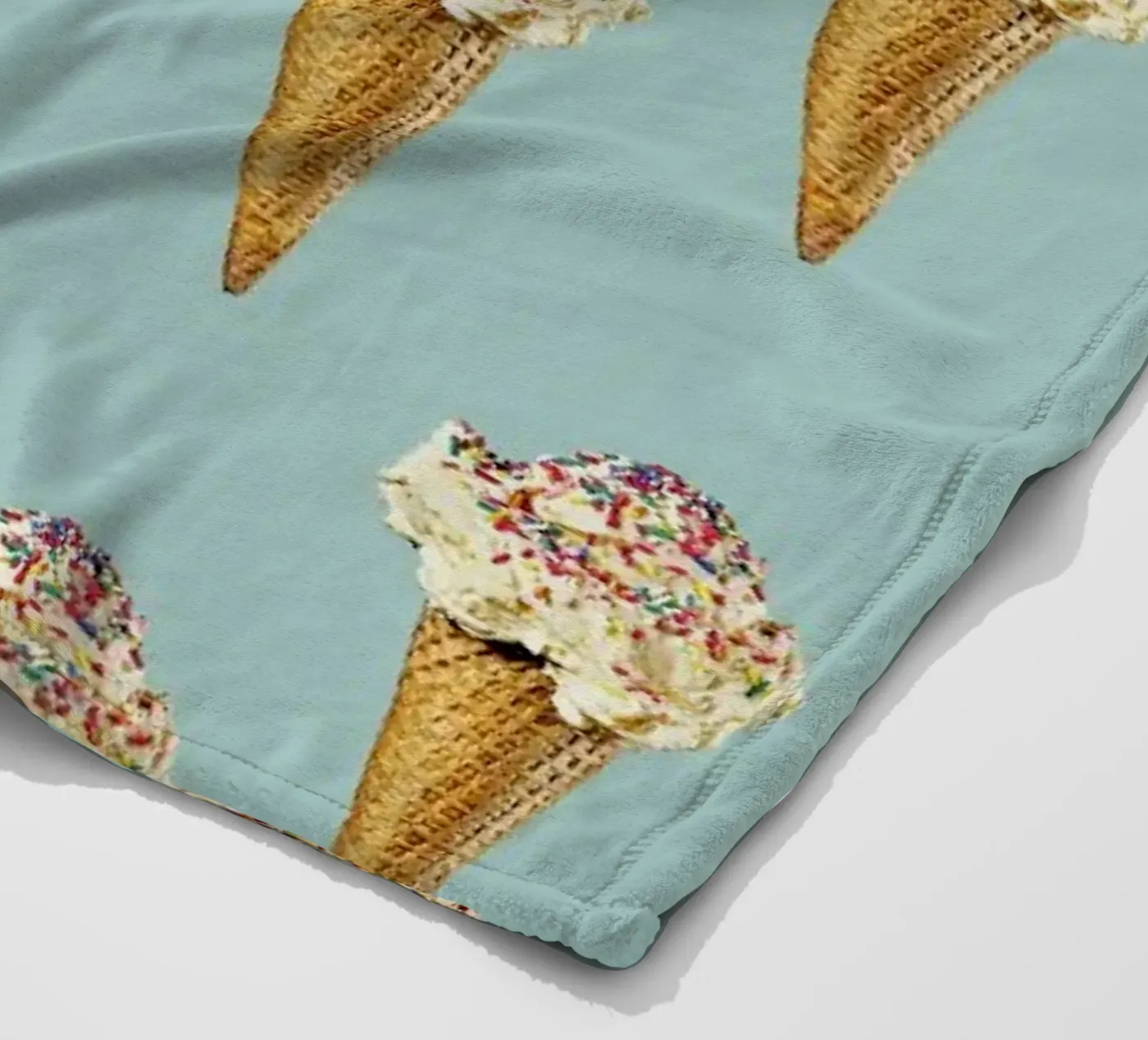 Icecream Fleecedecke von neon* fotografie