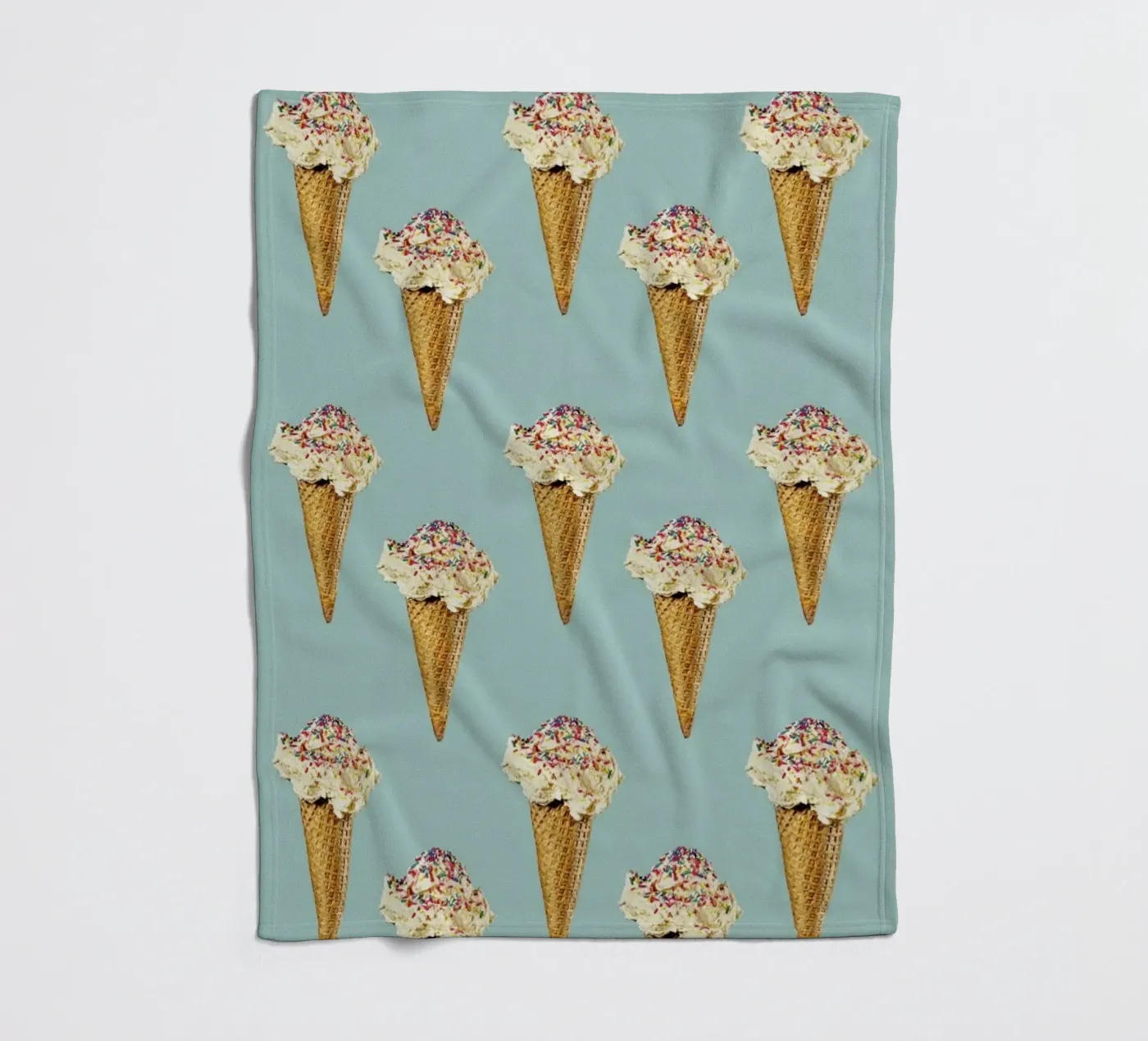 Icecream Fleecedecke von neon* fotografie