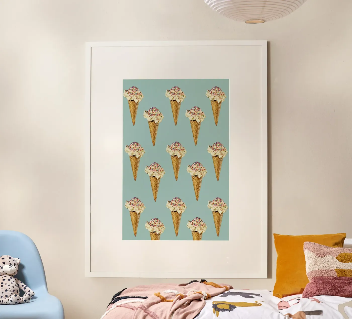 Icecream poster da neon* fotografie