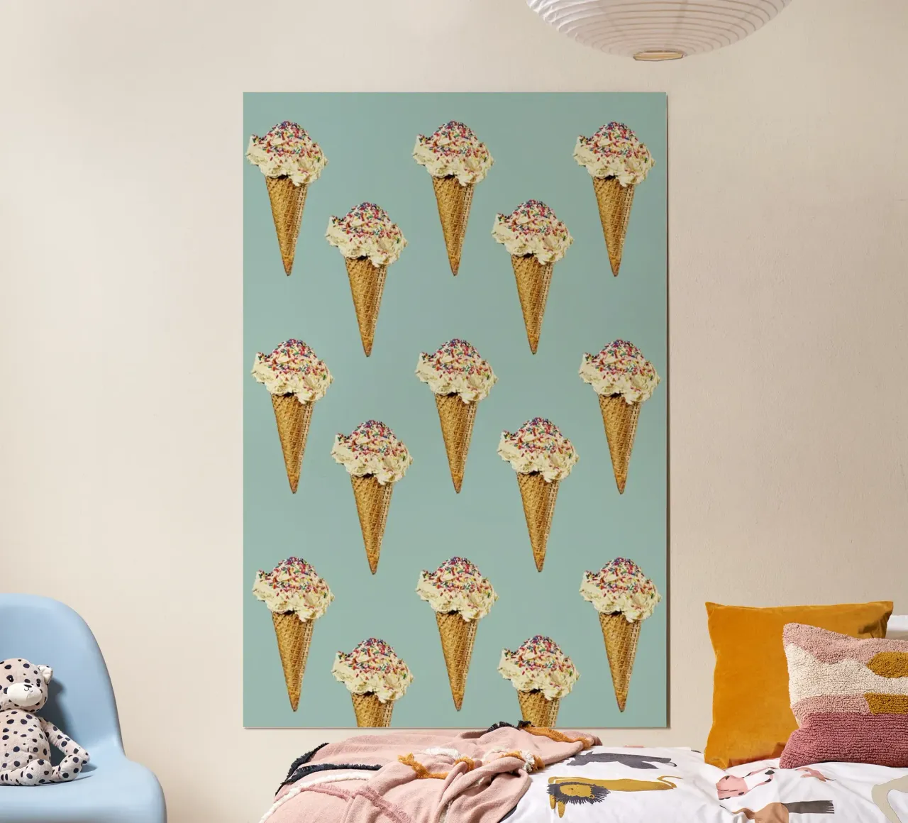 Icecream poster da neon* fotografie