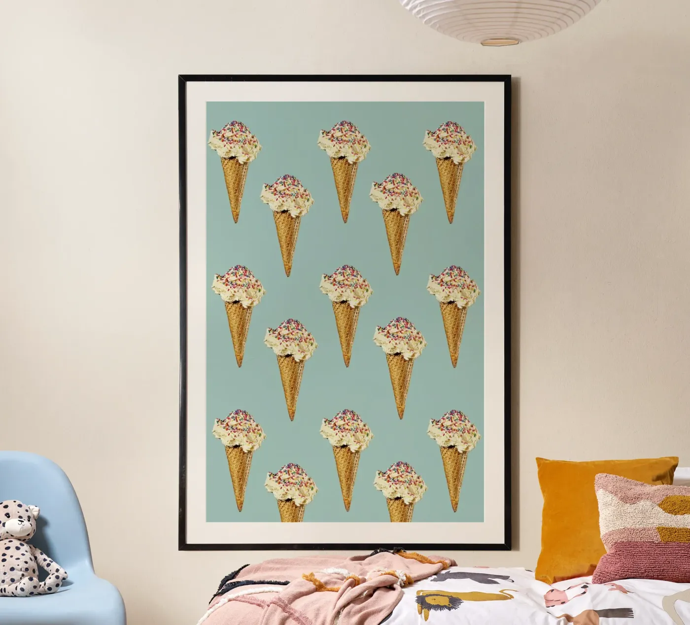 Icecream poster da neon* fotografie