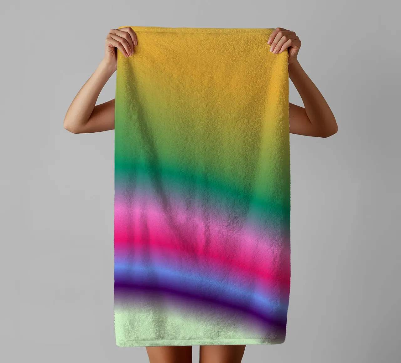 LOVELY DAY towel by ÂME LIBRE STUDIO