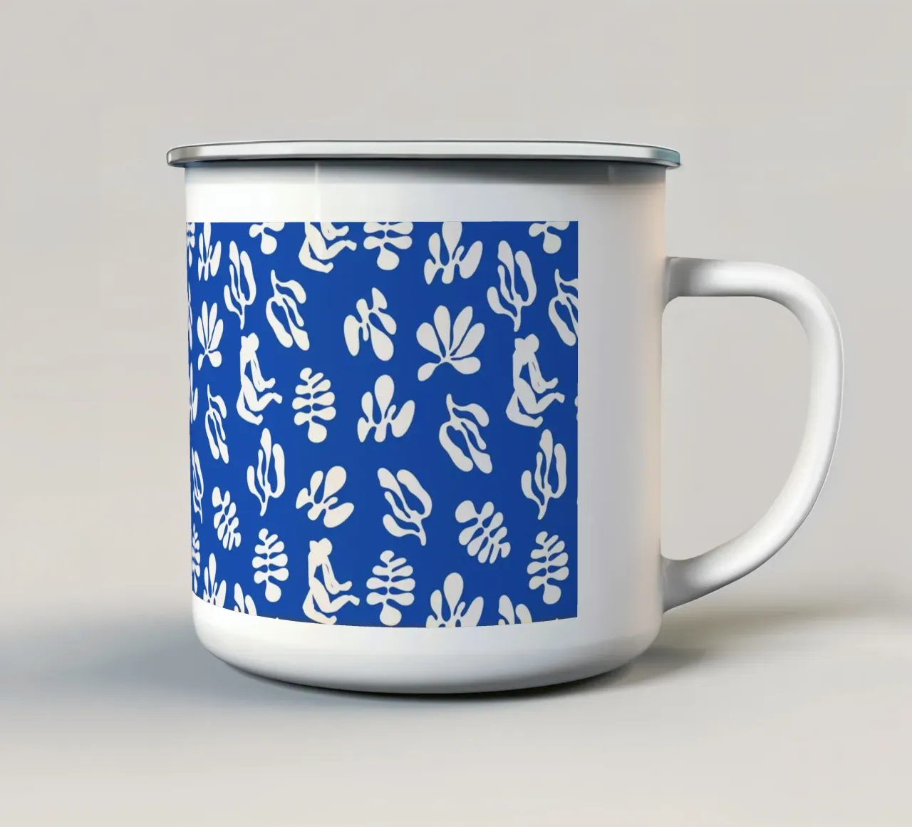 Pattern Love No 154 tazza in smalto da treechild