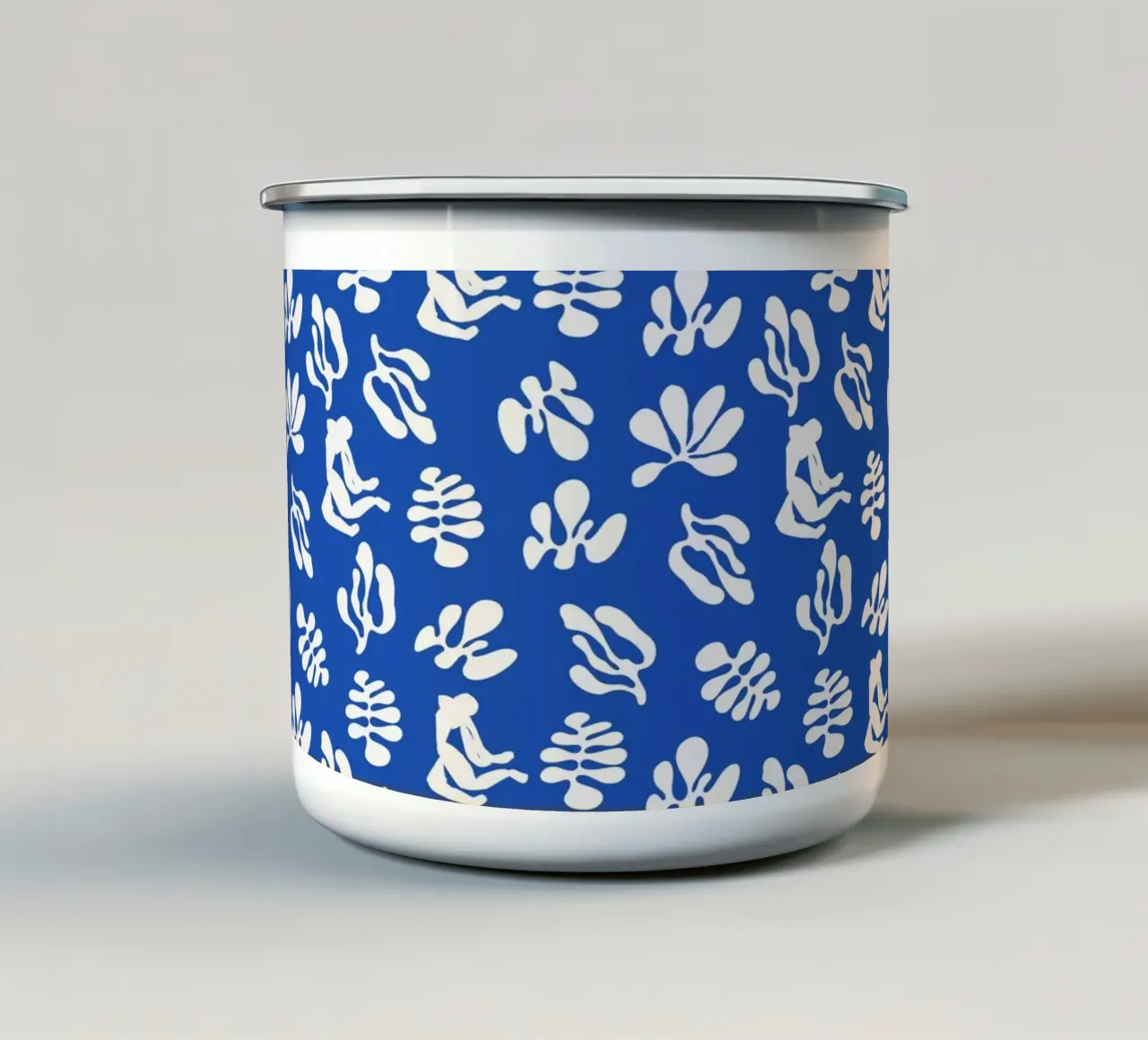 Pattern Love No 154 tazza in smalto da treechild
