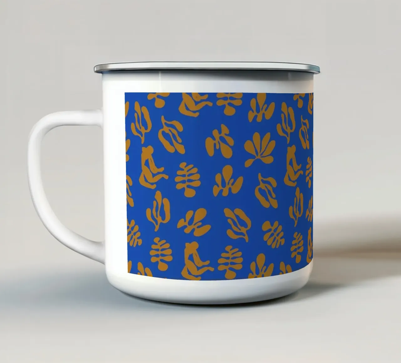 Pattern Love No 155 tazza in smalto da treechild