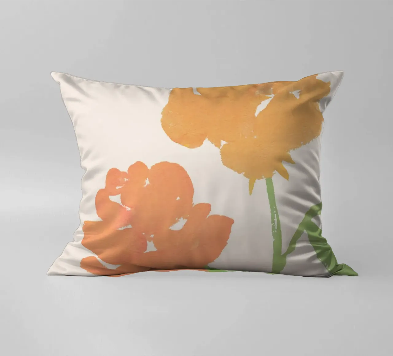2 Rose - Oro Arancione cuscino da intemporalis