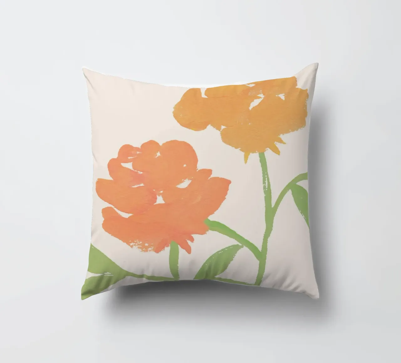 2 Rose - Oro Arancione cuscino da intemporalis