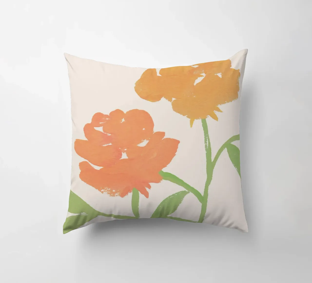 2 Rose - Oro Arancione cuscino da intemporalis