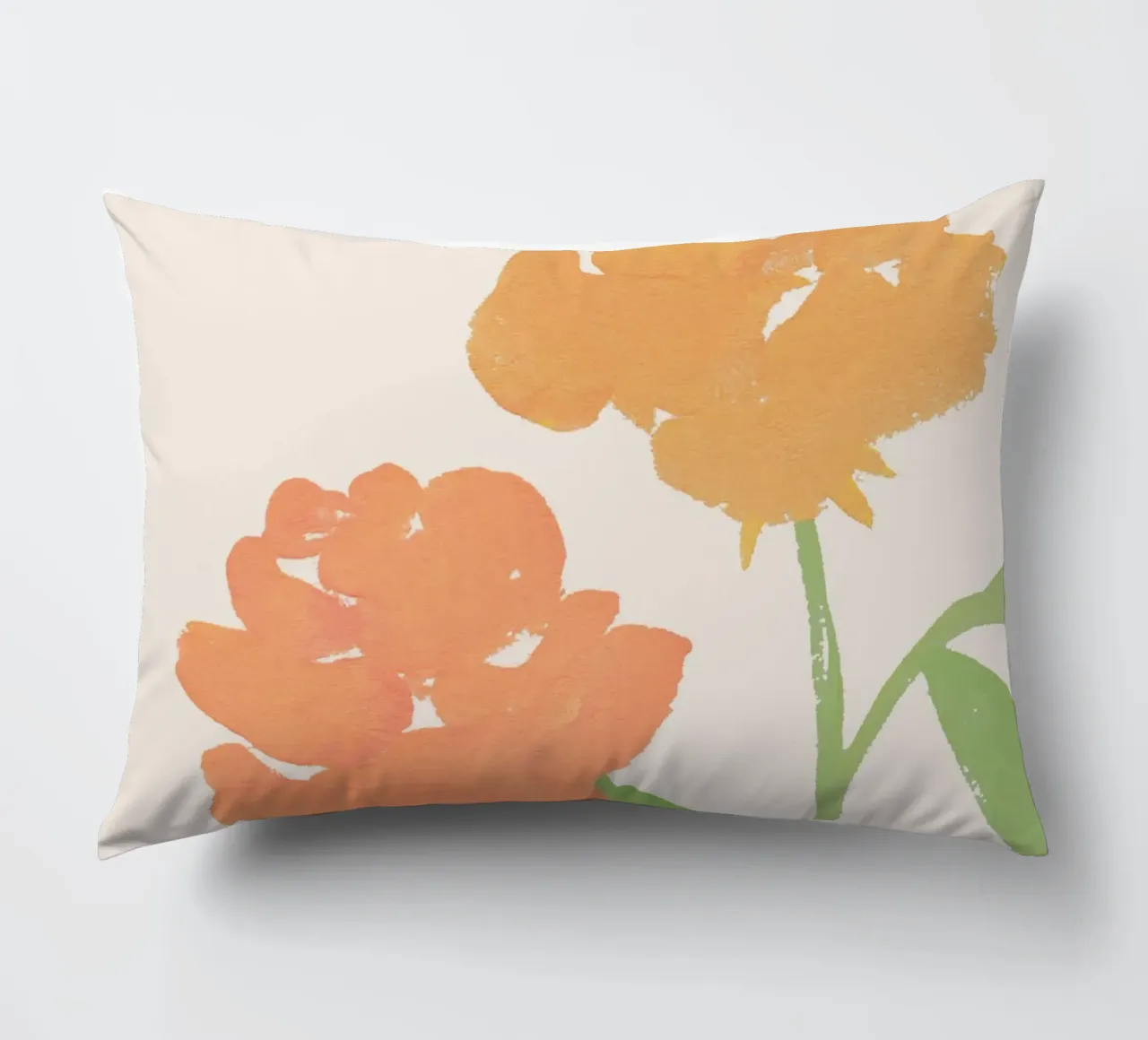 2 Rose - Oro Arancione cuscino da intemporalis