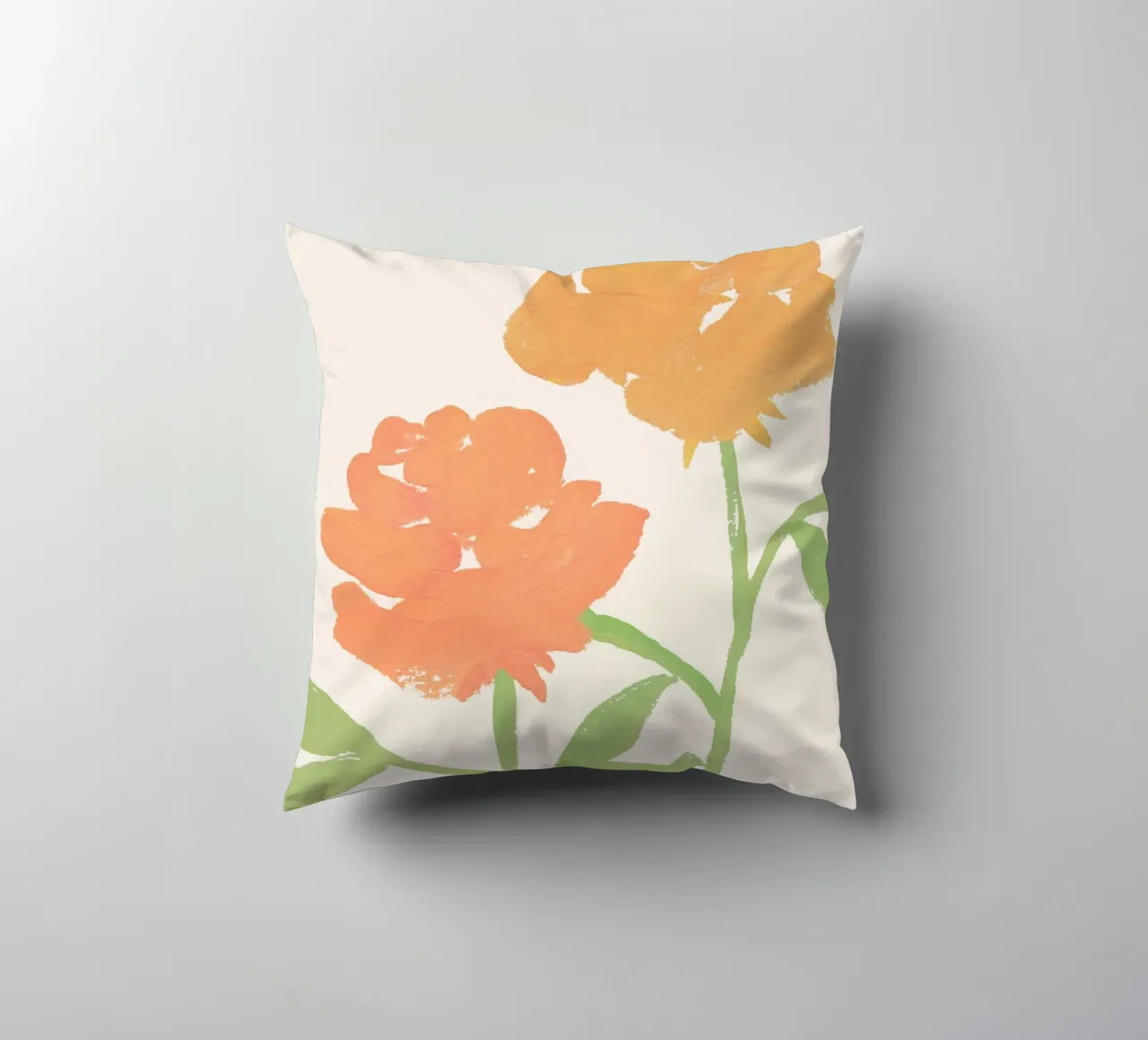 2 Rose - Oro Arancione cuscino da intemporalis