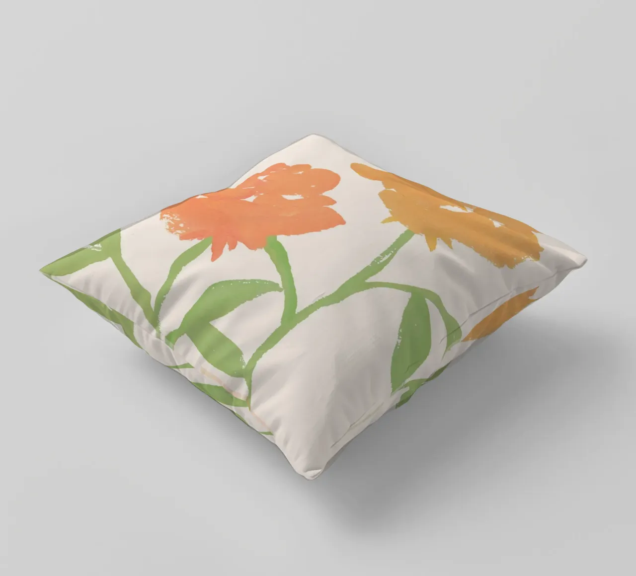 2 Rose - Oro Arancione cuscino da intemporalis