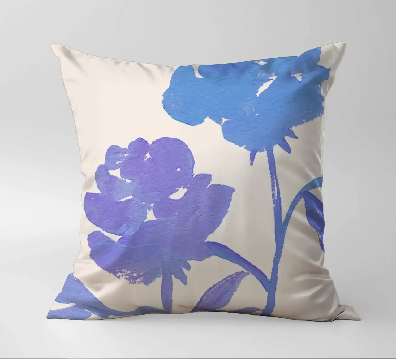 2 Rose - Blu cuscino da intemporalis
