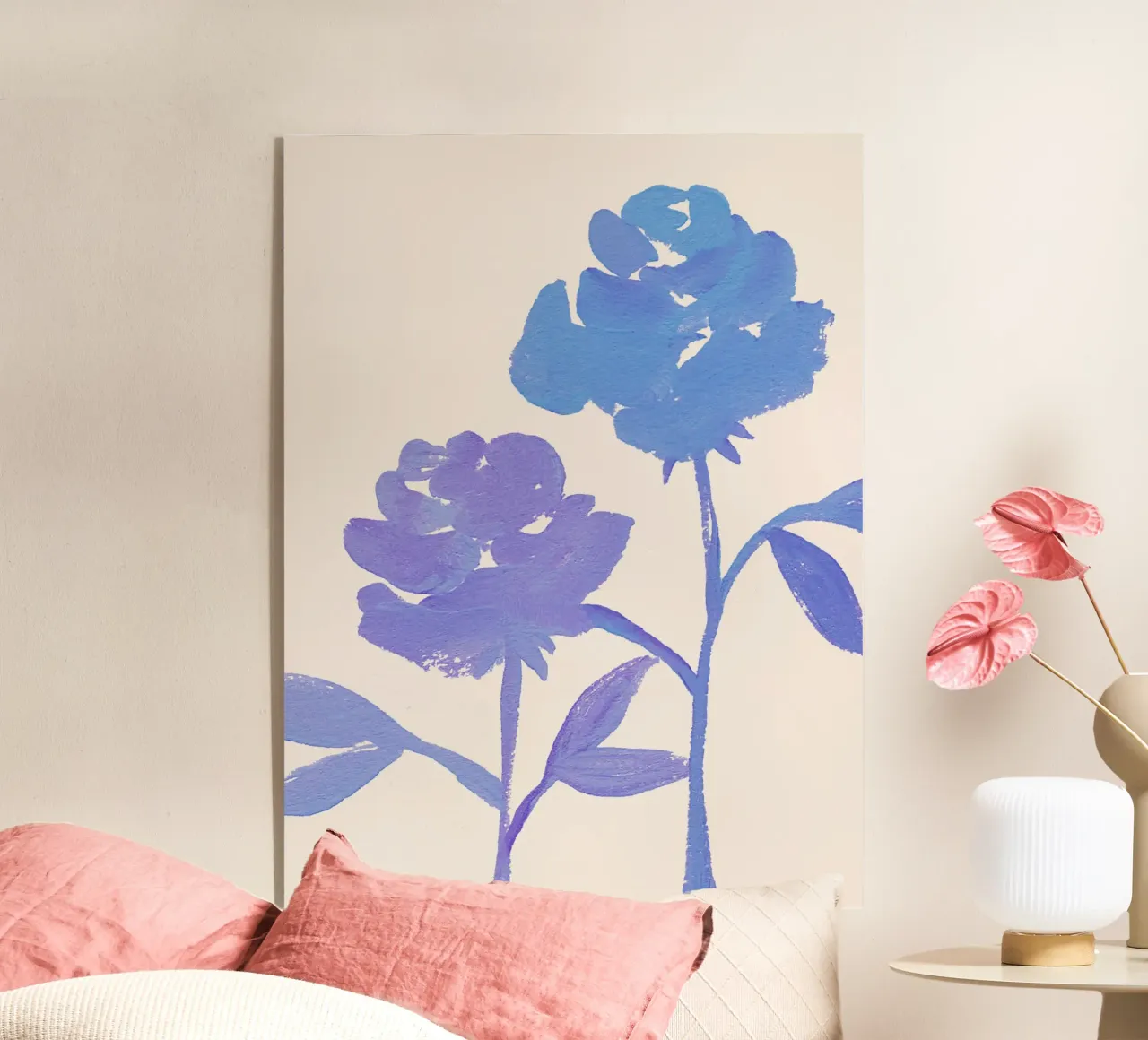 2 Rose - Blu plexiglass da intemporalis