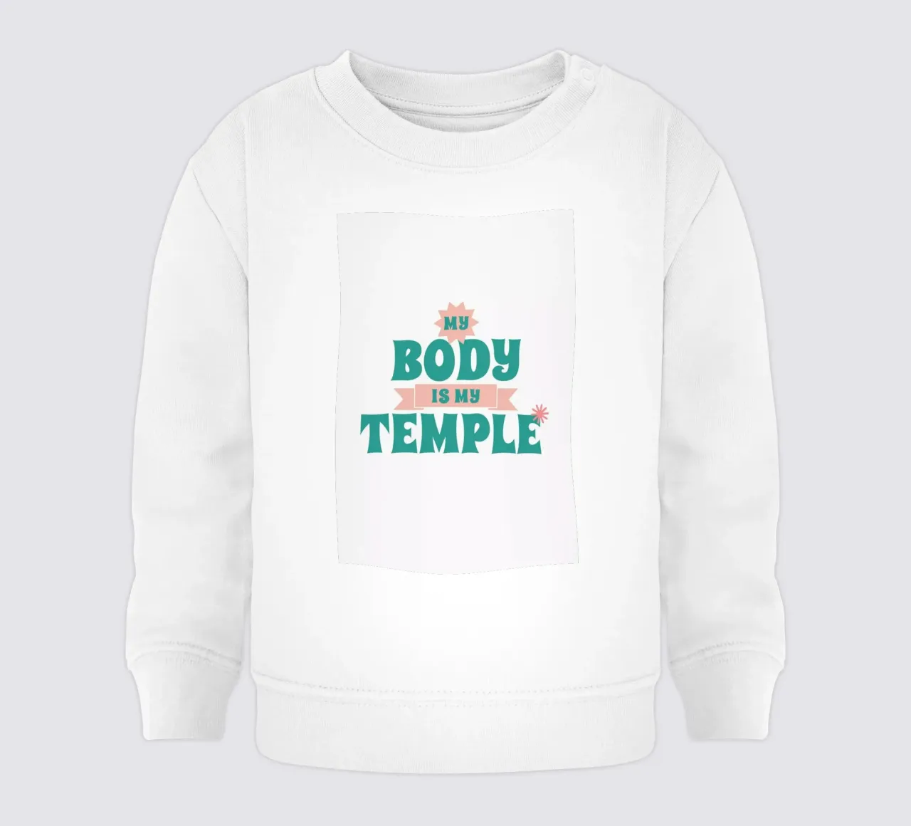 My Body felpa neonato da Studio One