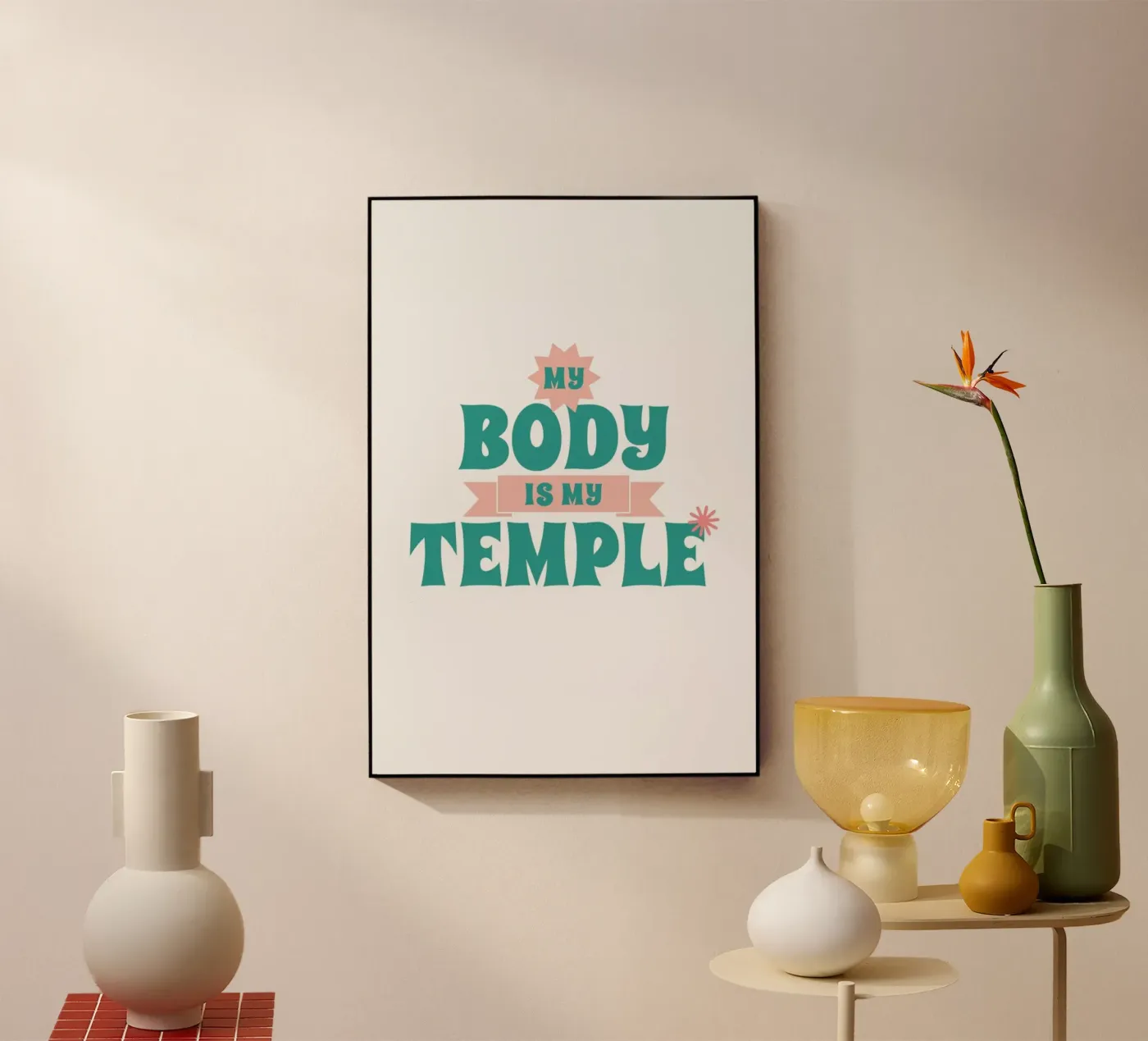 My Body acrylic glass by Studio One