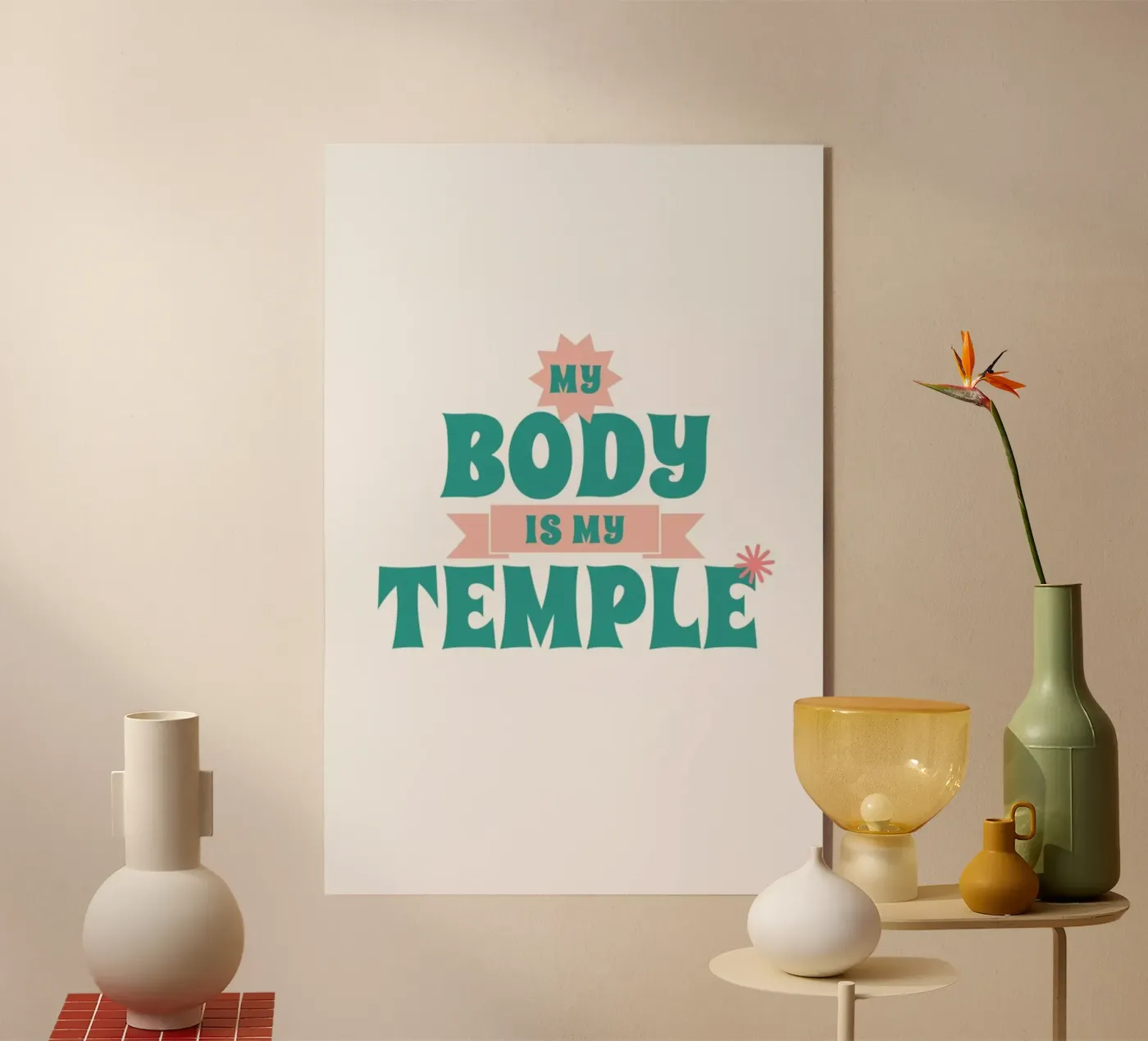 My Body acrylic glass by Studio One