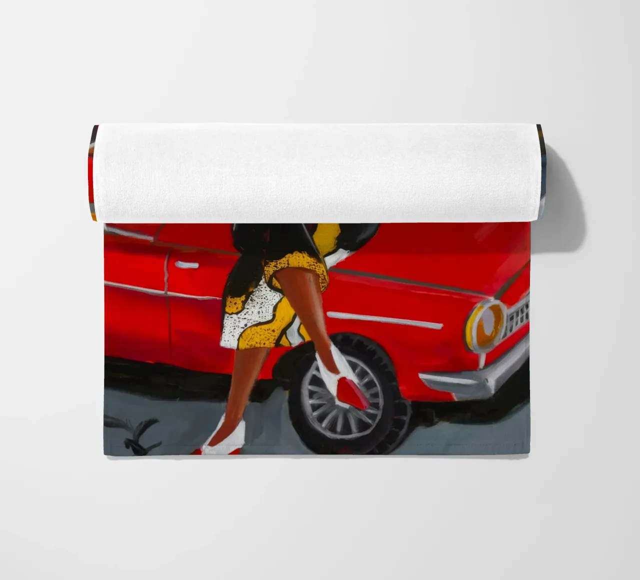 Floral Artistic Arrangement beach towel by Ebony Carpenter
