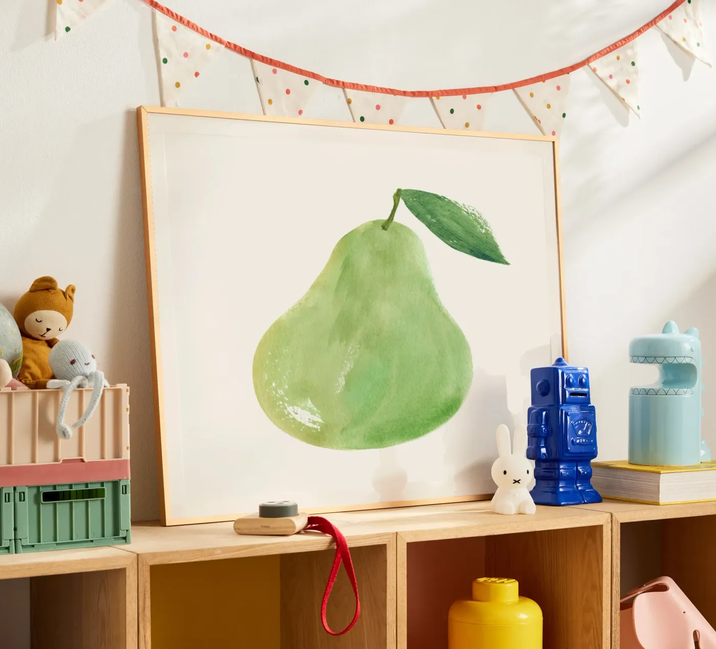 Pear poster by intemporalis