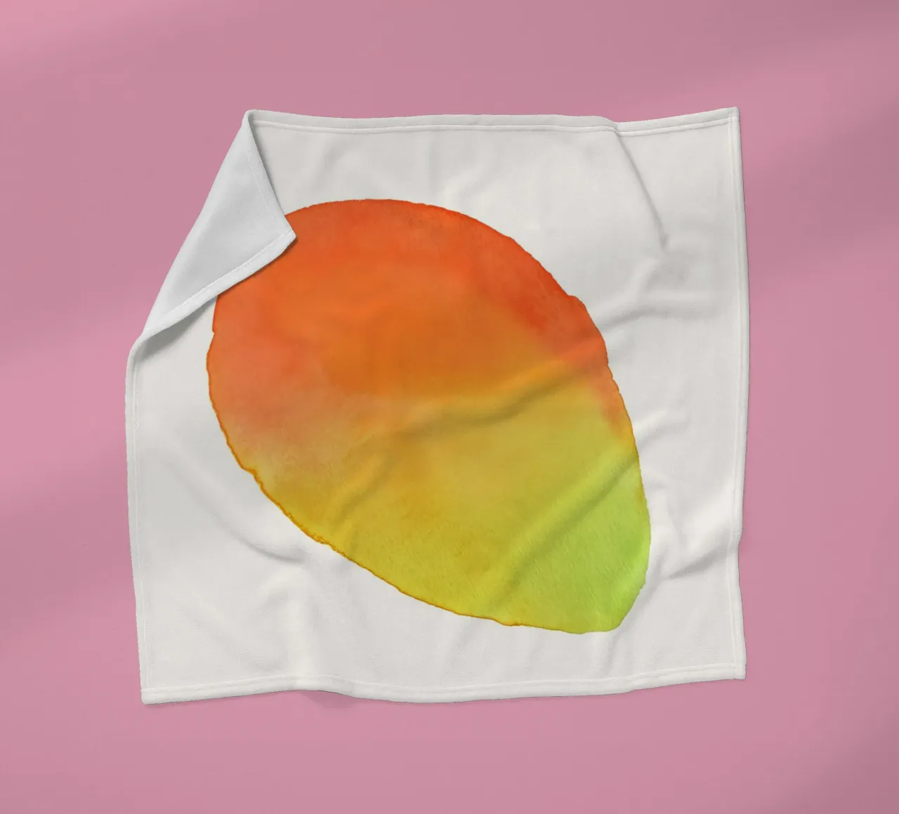 Mango fleece blanket by intemporalis