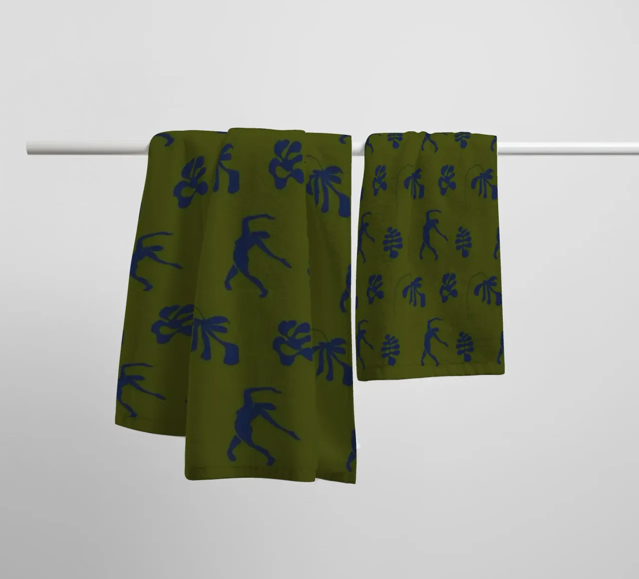 Pattern Love No 184 asciugamano da bagno da treechild
