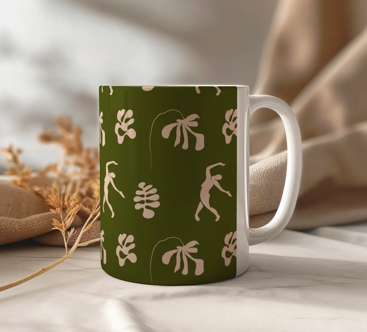 Pattern Love No 187 tazza in ceramica da treechild
